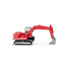 Crawler Excavator - Red - Wiking (H0)