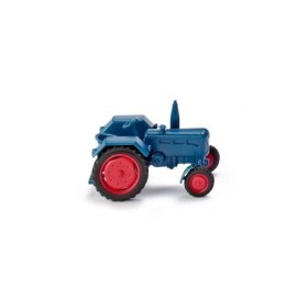 Lanz D2016, Traktor, Blå - Wiking (H0)