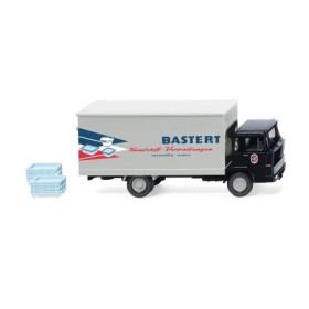 Magirus 100 D7, Box Truck "Bastert" - Wiking (H0)