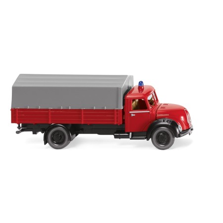 Magirus Lastbil, Fire Dept. - Wiking (H0)