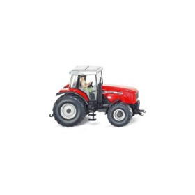 Massey Ferguson MF 8280, Tractor with driver, Red - Wiking (H0)