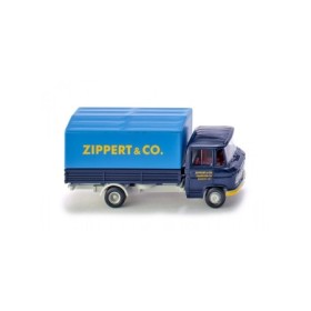 MB L408 Flat bed truck, "Spedition Zippert & Co." - Wiking (H0)