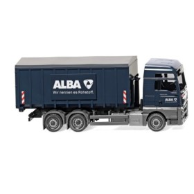 Meiller/MAN TGX Euro 6, Container Truck "Alba"  - Wiking (H0)