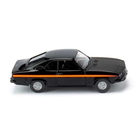 Opel Manta GT/E, Black with line - Wiking (H0)