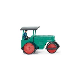 Ruthemeyerr, Road Roller with driver, Green - Wiking (H0)