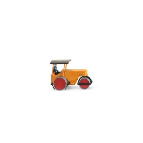 Ruthemeyerr, Road Roller with driver, Orange - Wiking (H0)