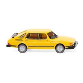 Saab 900 Turbo - Yellow - Wiking (H0)