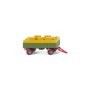 Trailer loaded with hay - Wiking (H0)