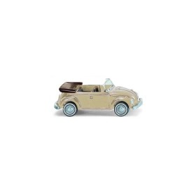 VW "Beetle" Cariolet, Beige - Wiking (H0)