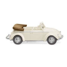VW 1200 "Beetle" Cabriolet - Pearl White - Wiking (H0)