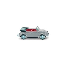 VW 1200 "Beetle" Cabriolet, Grey - Wiking (H0)