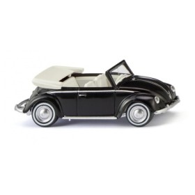VW 1200 "Beetle" Cabriolet, Black - Wiking (H0)