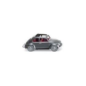 VW 1200 Limousine, "Beetle" 1961, Black - Wiking (H0)