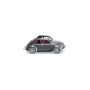 VW 1200 Limousine, "Beetle" 1961, Black - Wiking (H0)