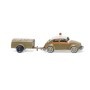 VW Beetle 1200 w. single-axle
trailer ”Schlotman” - Wiking (H0)