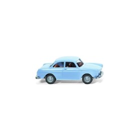 VW 1600, Ljusblå - Wiking (H0)
