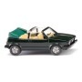 VW Golf I Cabriolet - Mörkgrön - Wiking (H0)