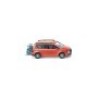 VW Touran loaded with bikes, Red - Wiking (H0)