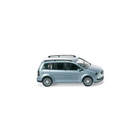 VW Touran, Ljusblå Metallic - Wiking (H0)