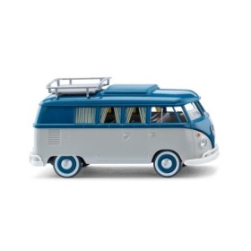 VW T1 Campingbuss, Grå/Blå
