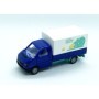 VW, Covered flat bed, Blue