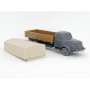 Wiking 158/3EM - Grey/Brown MB 5000 flat bed truck - Retro H0