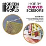 GSW Hobby Scissors, curved tip (3009)