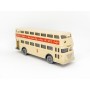 Wiking 1162/1F - Beige dubbeldäckar-buss - Retro H0