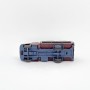 Wiking 603/1D - Red-brown/Blue Opel Flat bed truck - Retro H0