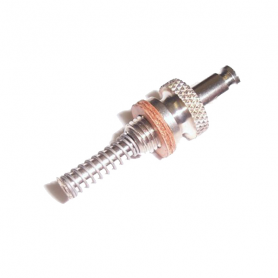Spring loaded safety valve, after 1990, screw M 6 x 0,75 fine thread, nickel plated