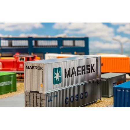 Faller 180840- 40' Hi-Cube Container MAERSK, skala