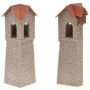 Faller 130403- Gamla stan, 2 torn, skala 1:87