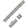 Faller 180411- Garden iron fence, 684 mm, scale 1:87