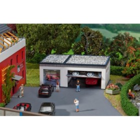 Faller 130319- Dubbelgarage med drivning, skala 1:87