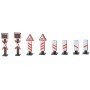 Faller 272913- St. Andrews crosses and warning lights, scale 1:160