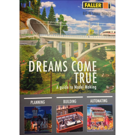 Faller - Bok, A guide to Model Making - Engelsk text