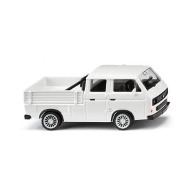 VW T3, Double Cabin, White - Wiking (H0)