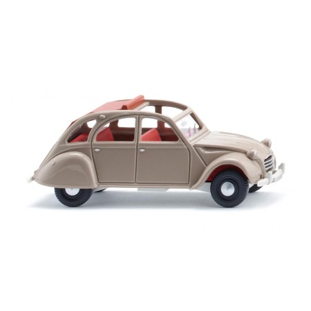 Citroen 2 CV, Olive Grey - Wiking (H0)