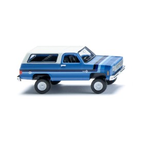 Chevrolet K5 Blazer, Blue/White - Wiking (H0)