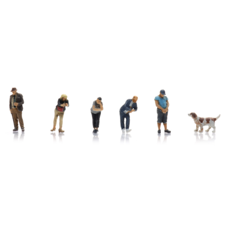 Figurer vid baren Skala Z (1:220)