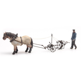 Horse and plough