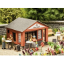 Sausage stand incl. figures- Noch 65613