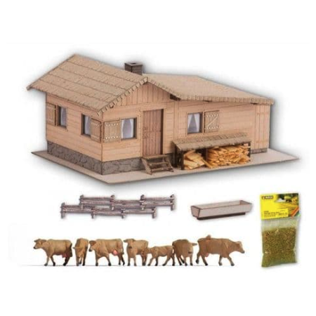 Scenery-Set Alphus med kor- Noch 65616