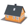 Faller 131300- Settlement house, scale 1:87