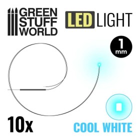 LED 1 mm - Kallvit - GSW 1478