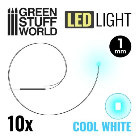 LED 1 mm - Cool white - GSW 1385