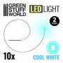 LED 2 mm - Cool white - GSW 1479