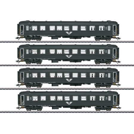 Märklin 43788 - Swedish passenger car set SJ (H0)