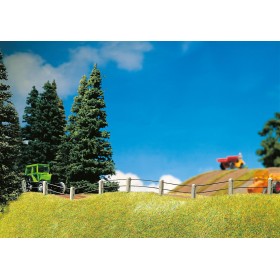 Faller 180432- Iron fence with concrete posts, scale 1:87