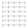 Faller 180432- Iron fence with concrete posts, scale 1:87